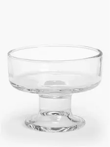 John Lewis ANYDAY Glass Sundae Dish, Set Of 4, 10Cm, Clear