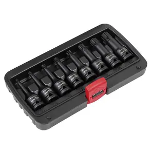 Sealey Impact TRX-Star Set 8 Pieces 1/2" Square Drive Tool Kit 78mm AK5602