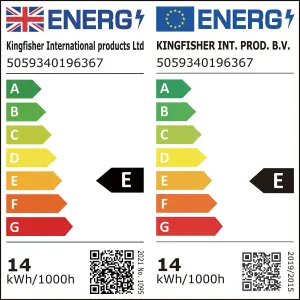 Diall B22 13.8W 1521lm White A60 Warm white LED Dimmable Light bulb