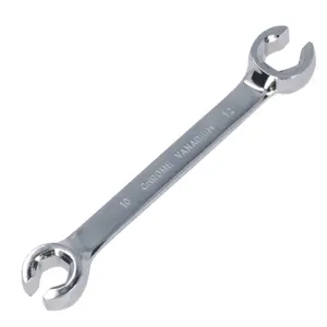 10mm + 12mm Metric Combination Flare Nut Brake Gas Fuel Pipe Spanner Wrench