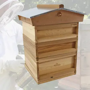 National Bee Hive with Gabled Roof