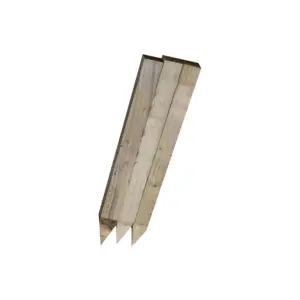 PACK OF 20 (Total 20 Units) - 47mm x 50mm Treated Pointed Peg - 600mm