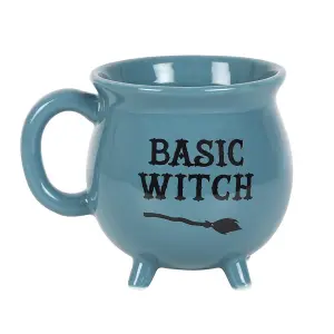 Something Different Basic Witch Cauldron Mug Blue (One Size)