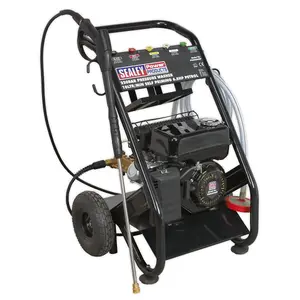 Sealey Pressure Washer 220bar 540L/hr Self-Priming 6.5hp Petrol PWM2500SP