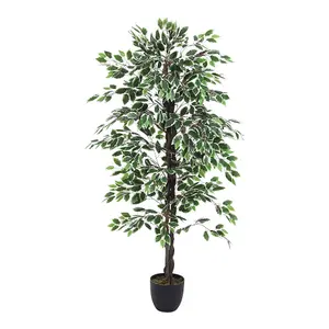 180cm H Garden Decoration Artificial Green  Ficus with Pot