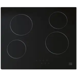 Cooke & Lewis CLCER60A 59cm Ceramic Hob - Black