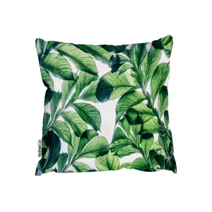 Cushions - Purple & Green Leaves (Cushion) / 60cm x 60cm