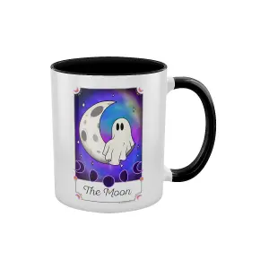 Grindstore The Sun, The Moon & The Star Inner Two Tone Mug White/Black (One Size)