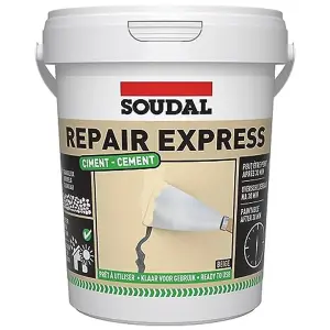 Soudal Repair Mortar Cement Ready Brick Pointing Filler Beige 900ml 6899 (152307) (Pack of 12)