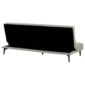 Beliani Modern Sofa Bed ESSVIK Light Green