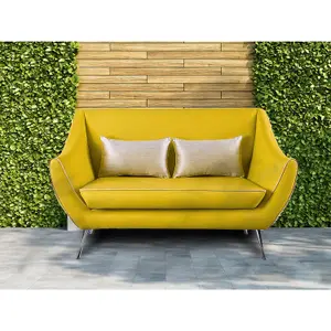 Emelda Grace Rita Small Sofa - Yellow