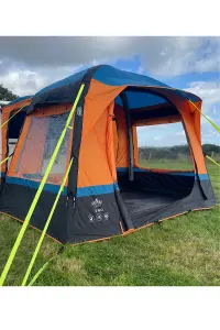 Uno Breeze v2 Campervan Awning - Orange