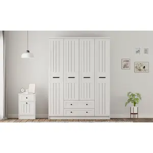 VIENNA XL 4 Door 2 Drawer Wardrobe