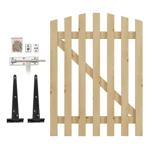 Outdoor Garden Border Fence Gate Elegant Entrance to Patio,Yard, and Garden