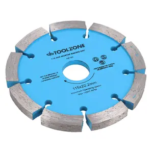 115mm x 8mm Mortar Raking Diamond Pointing Disc Blade Masonry 4-1/2" 2pk