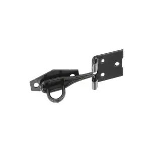 Securit Hasp And Staple Black (75mm)