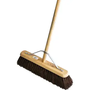 Hill Brush Platform Broom With Handle & Stay Beige (46.2cm x 12.7cm x 7.5cm)