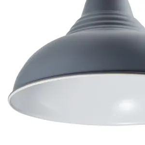 Inlight Lucia Grey pendant Light shade (D)30cm