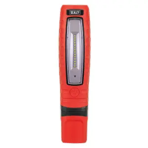 Sealey Rechargeable Inspection Lamp 360 Degree 14 SMD 3W LED Red LED360R