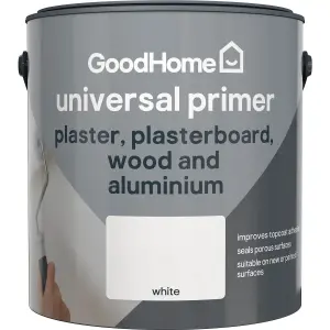 GoodHome White Multi-surface Primer & undercoat, 2.5L