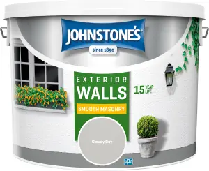 Johnstone's Masonry Paint Cloudy Day - 10L