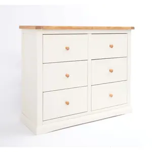 Castelli 6 Drawer Chest of Drawers Wood Knob