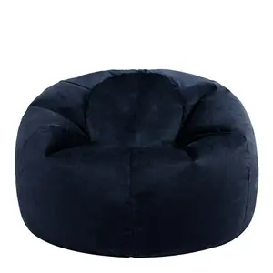 icon Aurora Classic Velvet Bean Bag Chair Flowers Bean Bags