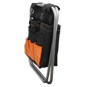 BLACK+DECKER FOLDING GARDEN STOOL AND TOOL TIDY