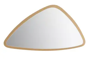 Interiors by Premier Contemporary Small Wall Mirror, Geometric Design Small Mirror, Sturdy Lounge Mirror for Hallway, Home