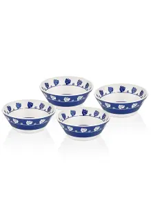 Rozi Bloom Collection Bowls (Set of 4)