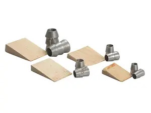 Faithfull Assorted Hammer Wedges Set for Tool Handle Replacement