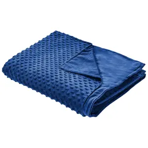 Weighted Blanket Cover CALLISTO 100 x 150 cm Navy Blue