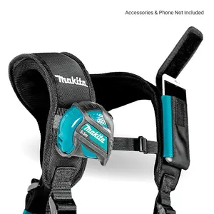 Makita E-15372 Ultimate Heavyweight Support Padded Tool Belt Braces Strap System