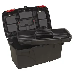 Sealey Tool Box With Tote Tray Tool Chest Bag 17" 430mm AP430