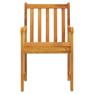 Berkfield Garden Chairs 2 pcs Solid Acacia Wood