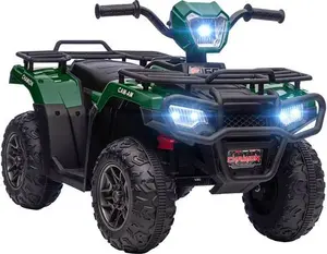 Tommy Toys Ride On Electric Quad Bike Green 12V