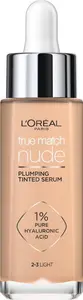 L'oreal Paris True Match Tinted Serum Foundation, 1% Hyaluronic Acid, Hydrating Formula, Replumps Skin In 1 Hour For A Natural Glowing Finish, 30 Ml