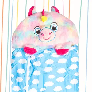 Plush Animal Cushion Sleeping Bag Unicorn (135 X 50cm)