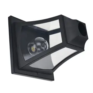 Outsunny Outdoor Garden Solar Light with Base Energy-efficient IP44 Dimmable