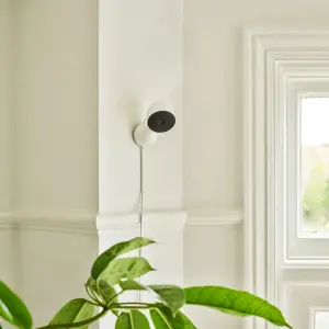 Google Nest Wired Indoor Tilt adjustable Smart camera - White