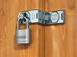 ABUS Mechanical 80Ti/60Mm Titalium Padlock Keyed Alike Ka8011