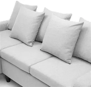 Napoli Reversible Corner Sofa In Light Grey