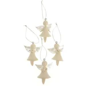 4 Piece Angels Hanging Ornament (Set of 4)