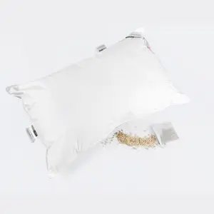 Homescapes Goose Feather & Down Camomile Pillow with Dried Camomile Insert