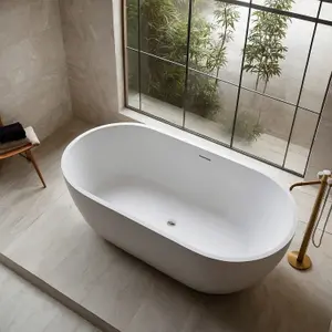 Girona Freestanding Stone Bath 1500mm