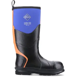 Muck Boots Chore Max S5 Safety Wellington Blue/Orange