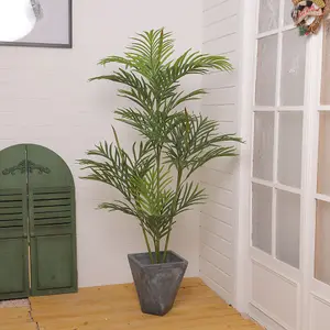 Artificial Plant House Plant Indoor Decorative Plant Palm Tree in Black Pot 150 cm