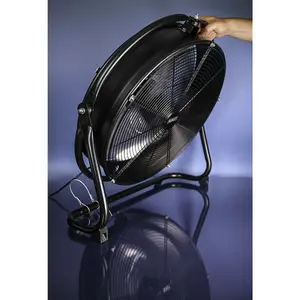 20" Industrial High Velocity Orbital Drum Fan - 3 Speed - 360 Degree Tilt