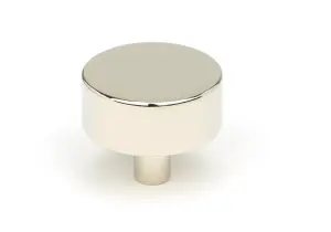 From The Anvil Polished Nickel Kelso Cabinet Knob - 38mm (No rose)