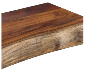 Professional Chef Live Edge Acacia Wood Chopping Board - Large